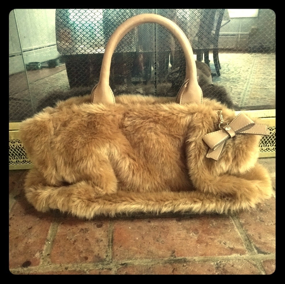 Fur purse